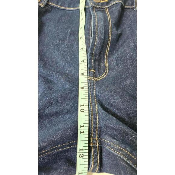 Old Navy Women's High-Rise Wow Straight Dark Blue Jeans Size 16 Short - Picture 6 of 8